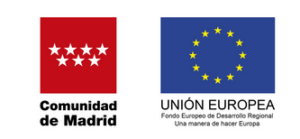 Logos Comunidad de Madrid y Unión Europea
