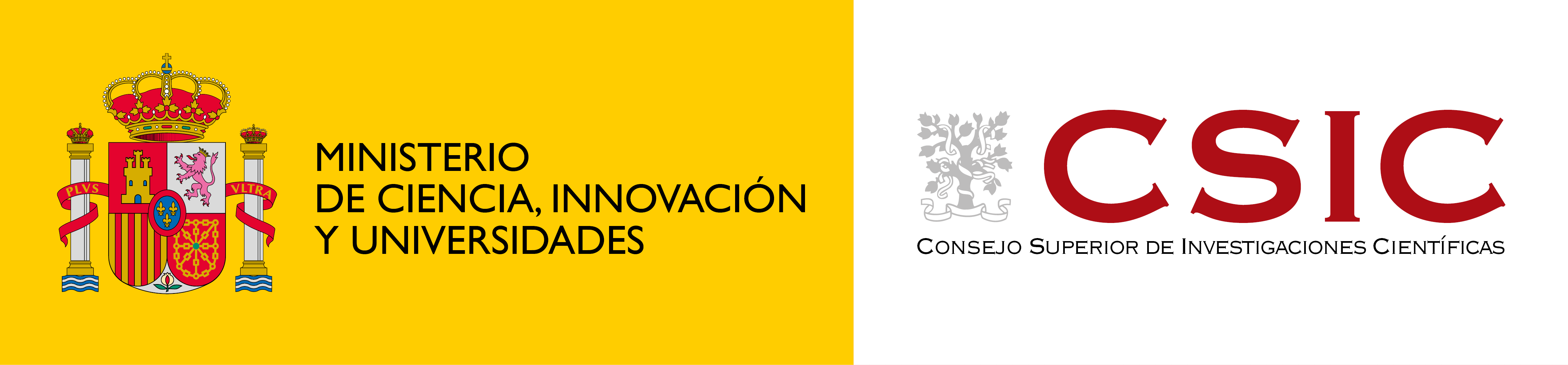 Logo Ministerio y CSIC