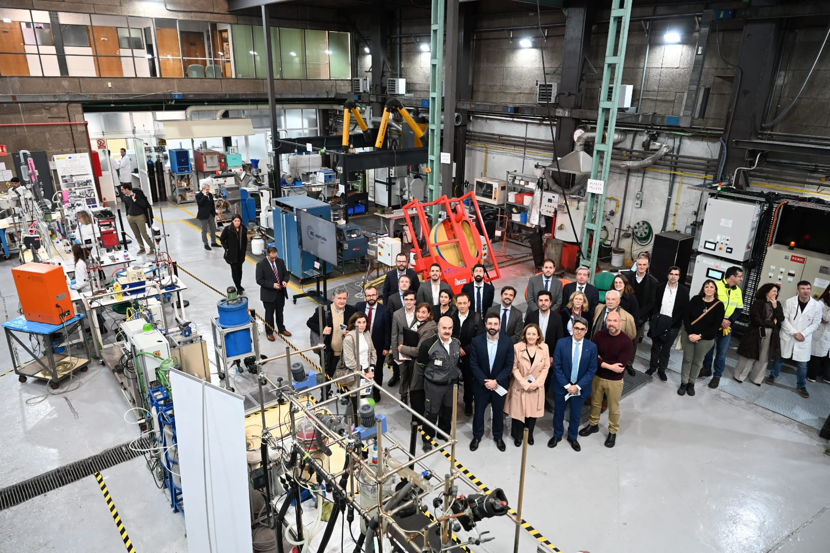 Gobierno España CENIM CSIC Planta reciclado